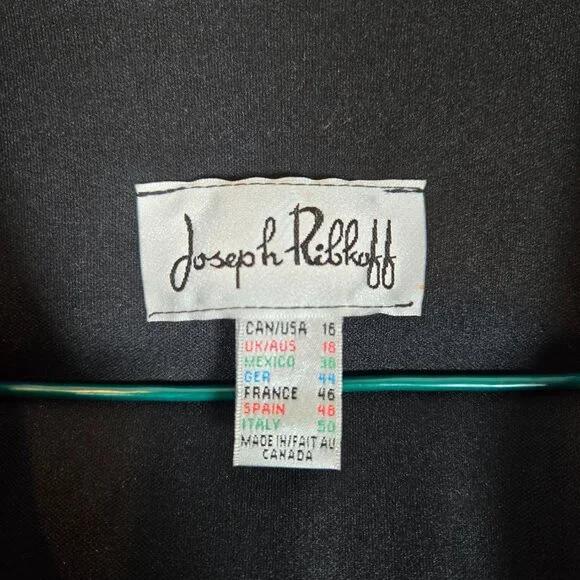 Joseph Ribkoff Short Snake Skin Pattern jacket - Picture 2 of 7